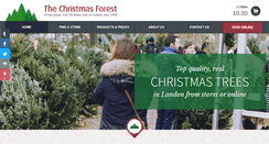 Desktop Screenshot of christmasforest.co.uk
