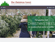Tablet Screenshot of christmasforest.co.uk